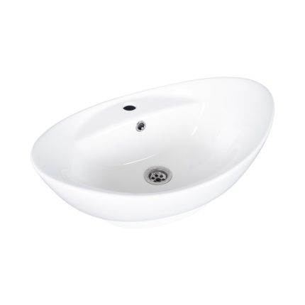 Eros GONDOLA - PULTRA ültethető - Top Counter - porcelán mosdó - 59 x 39 x 21 cm