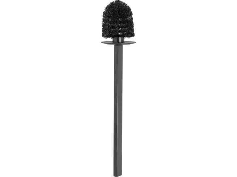 Mokko álló wc kefe tartóval, fekete - Image 2