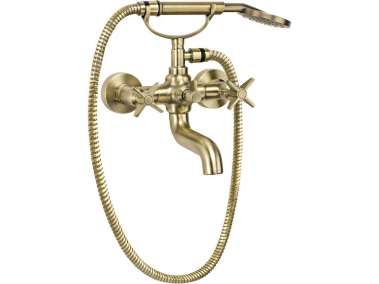 Temisto BRASS kád csaptelep zuhanyszettel - Image 2