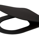 Peonia PN-SLIM NERO wc-ülőke