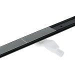 Megfordítható padlóösszefolyó 80 cm nero