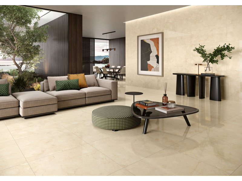 Love Tiles Majestic Crema Marfil Shine_ falicsempe 35x100 - Image 2
