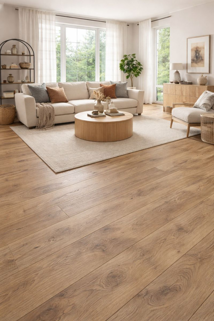 Kronopol laminált padló-Enigma Aqua Block Madison tölgy D3308 - Image 2