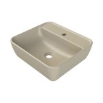 CeraStyle ONE - PULTRA ültethető - Top Counter mosdó - - MATT BÉZS - 46 x 42 cm