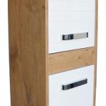 OUTLET - Viva STYLE Orient fali függesztett fürdőszobai ÁLLÓSZEKRÉNY - polcos - 160 x 40 cm