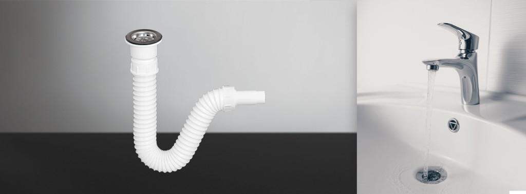 TEXO mosogató szifon flexibilis csővel - Ø 1" x 0,5 m x Ø 40/32 mm - Image 2