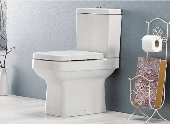CeraStyle NOURA monoblokk WC - BEÉPÍTETT bidé funkcióval - NEM FALIG érő talppal - 62 cm