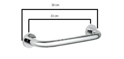 Viva CUBE - fürdőszobai kiegészítő - kádkapaszkodó 37,5 cm