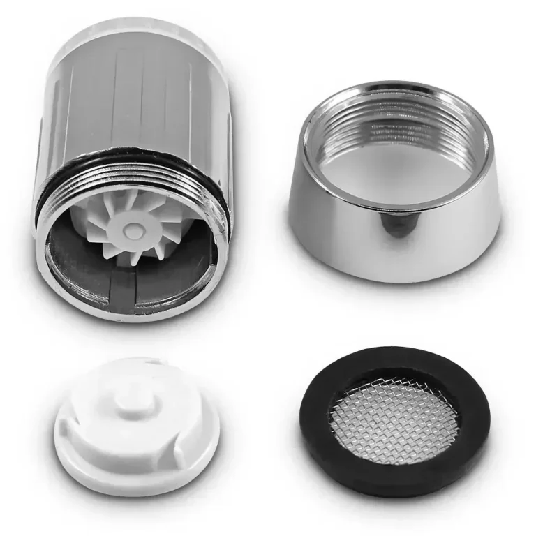 LED-es, hőmérsékletjelző, 3 színű világító csapvég (víztakarékos perlátor) - Image 6