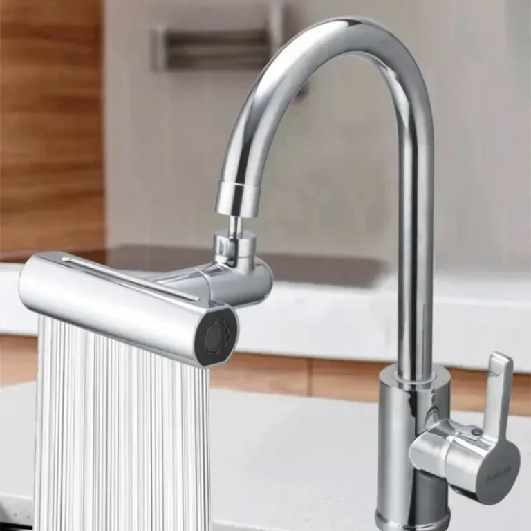 Multifunctional Kitchen Sink Waterfall Faucet Pressurized Bubbler Splash-proof 4 Modes Spout Bathroom Basin Tap Extender Adapter - Image 4