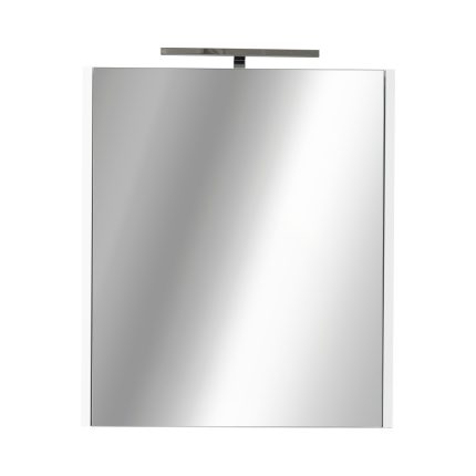 Piramida AKVA 60 H Tükrös fürdőszobai szekrény -1 ajtós kivitel - LED világítással - 60 x 69 x 13 cm