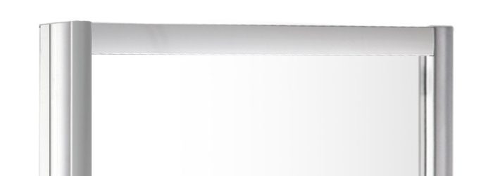 Viva AQUA Max KAYRA FIX oldalfal - 6 mm víztiszta vízlepergető üveg - 90 x 200 cm
