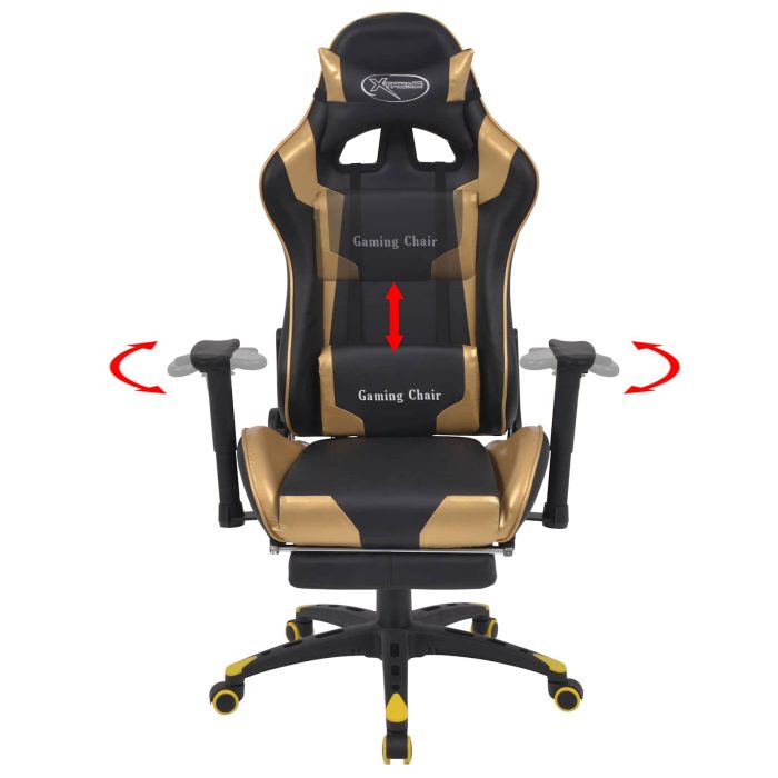 Novaro Játék Szék Arany 70 x 71 x 136 cm Mübőr - Image 5