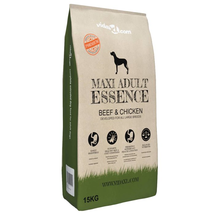 Novaro Etető Állvány és Tál Kutyatáppal Ezüst és Fekete 50 x 29 cm - Image 3