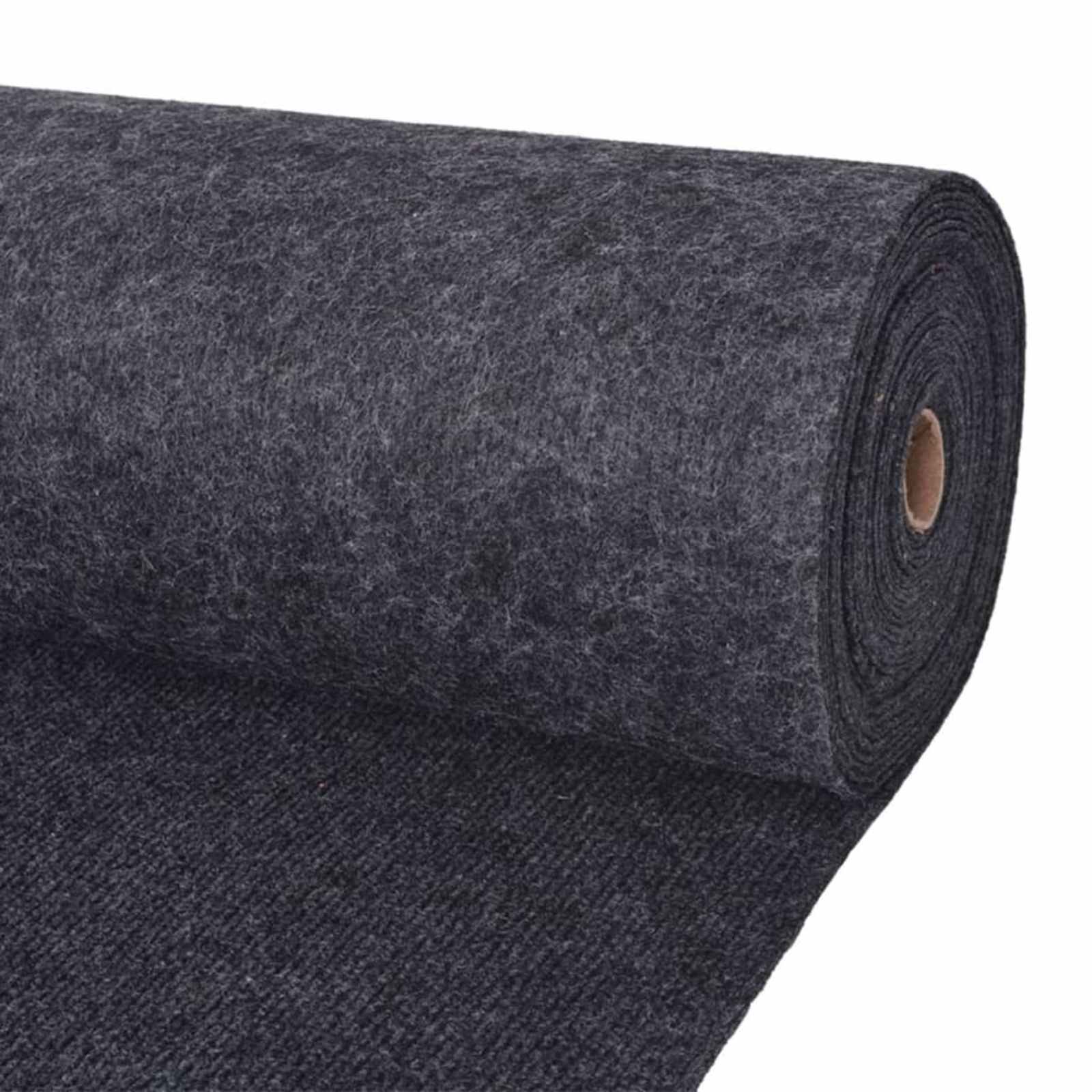 Novaro Szőnyeg Antracitszürke 1,2 x 10 m Poliészter