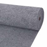 Novaro Szőnyeg Szürke 1,2 x 15 m Poliészter