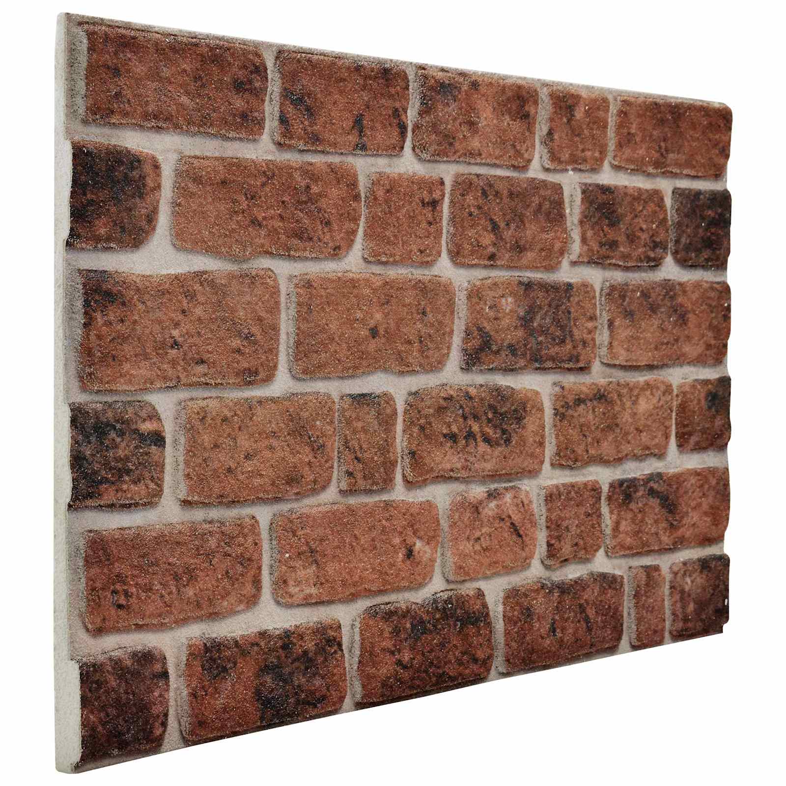 Novaro Fali panelek 10 db 100 x 50 cm Barna Tégla EPS Hab