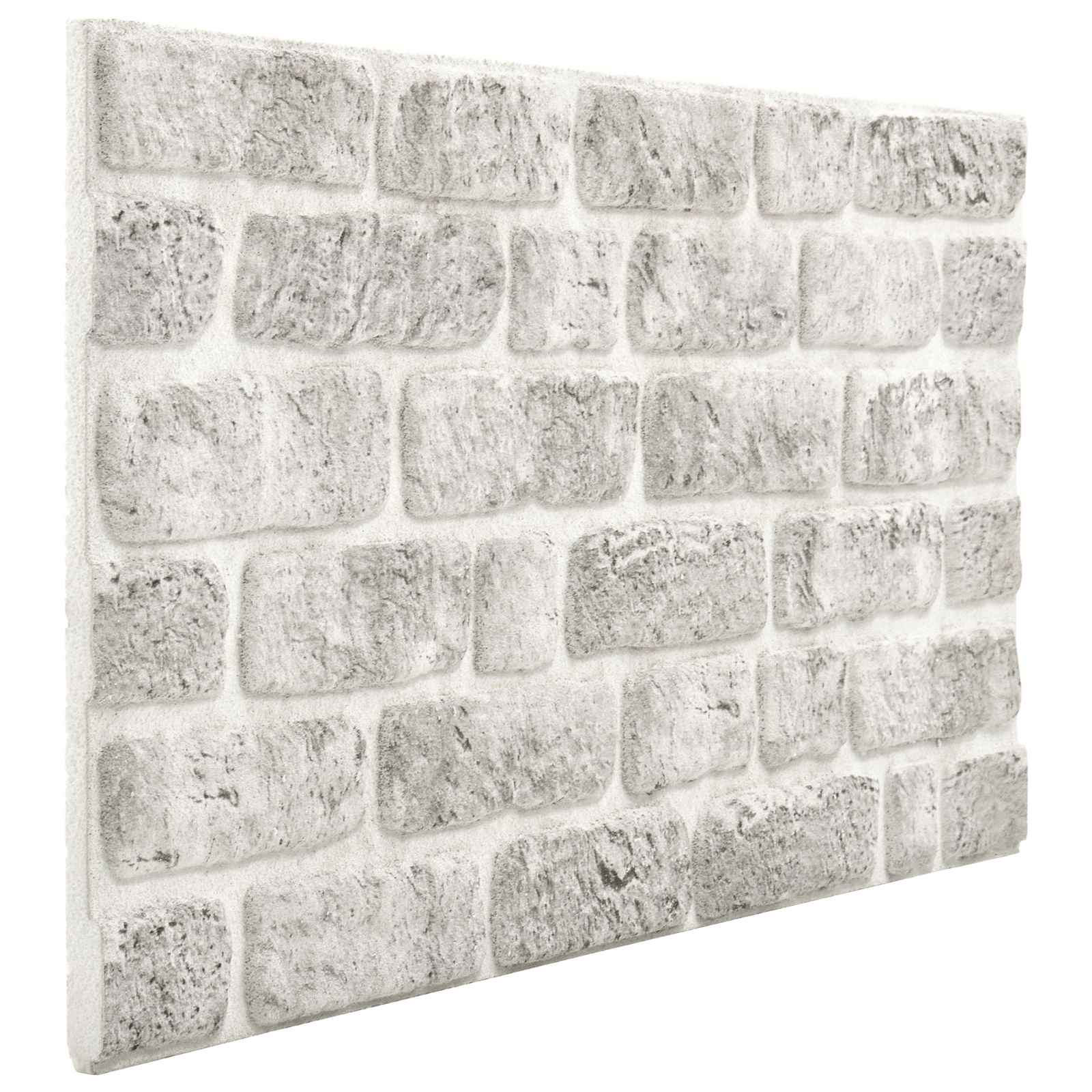 Novaro Fali panelek 10 db 100 x 50 cm Világosszürke EPS Hab
