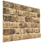 Novaro Fali panelek 10 db 100 x 50 cm Sötét Homok EPS Hab