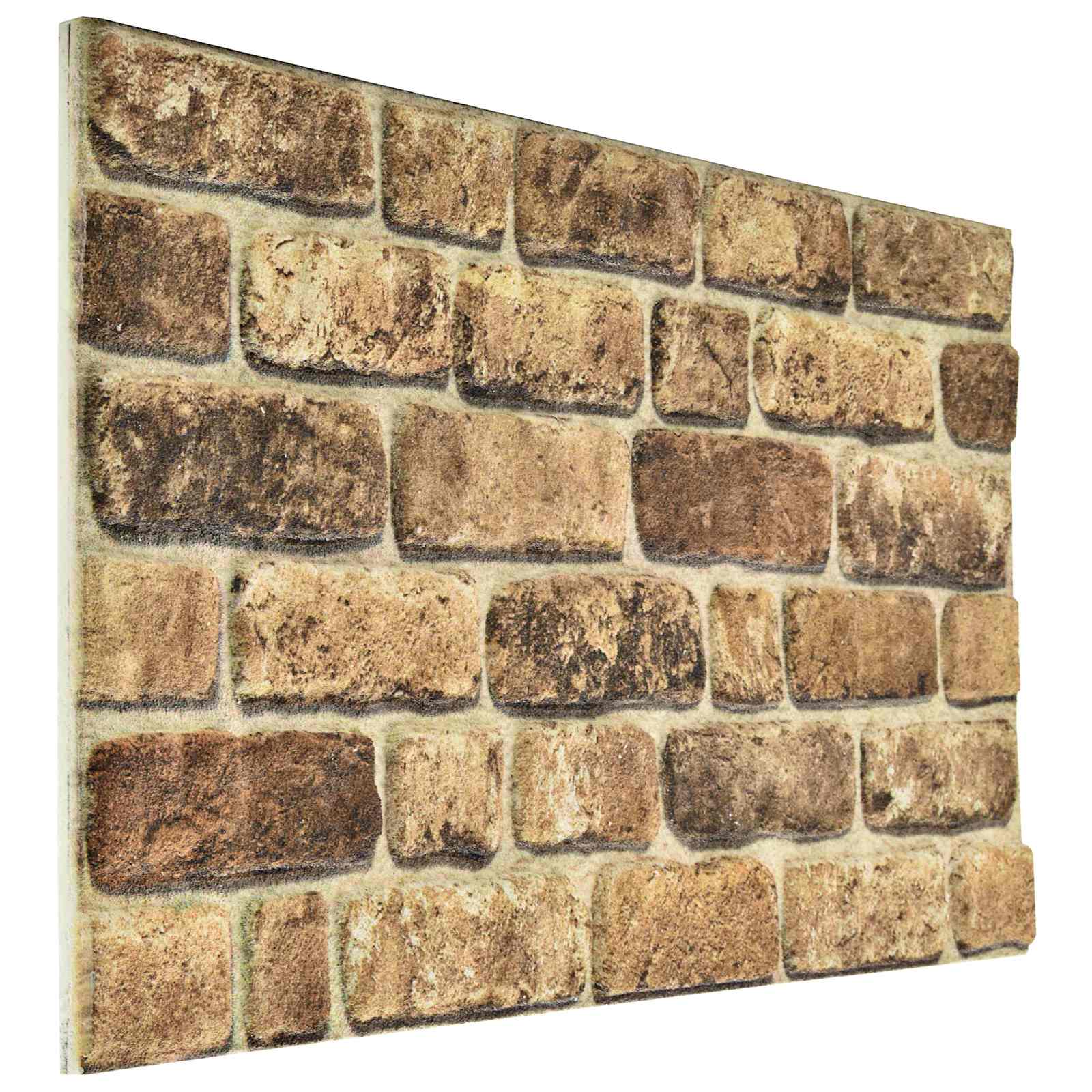 Novaro Fali panelek 10 db 100 x 50 cm Sötét Homok EPS Hab