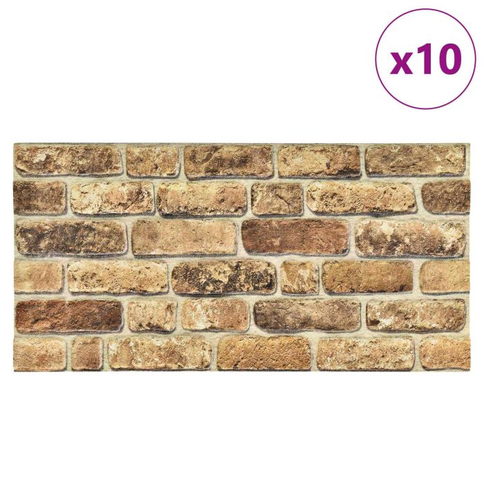 Novaro Fali panelek 10 db 100 x 50 cm Sötét Homok EPS Hab - Image 2