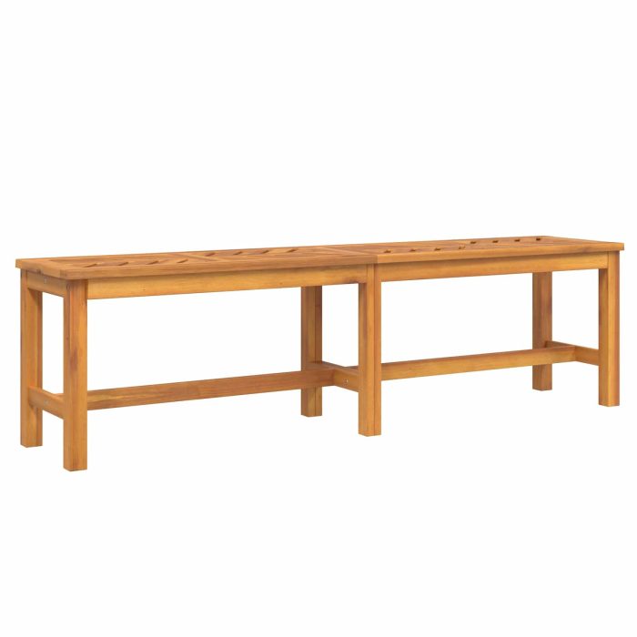 Novaro Kert étkező szett 5 db Barna Tömör Akácfa - Image 6