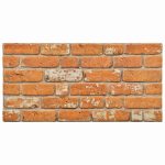 Novaro Fali panelek 10 db 100 x 50 cm Tégla EPS Hab