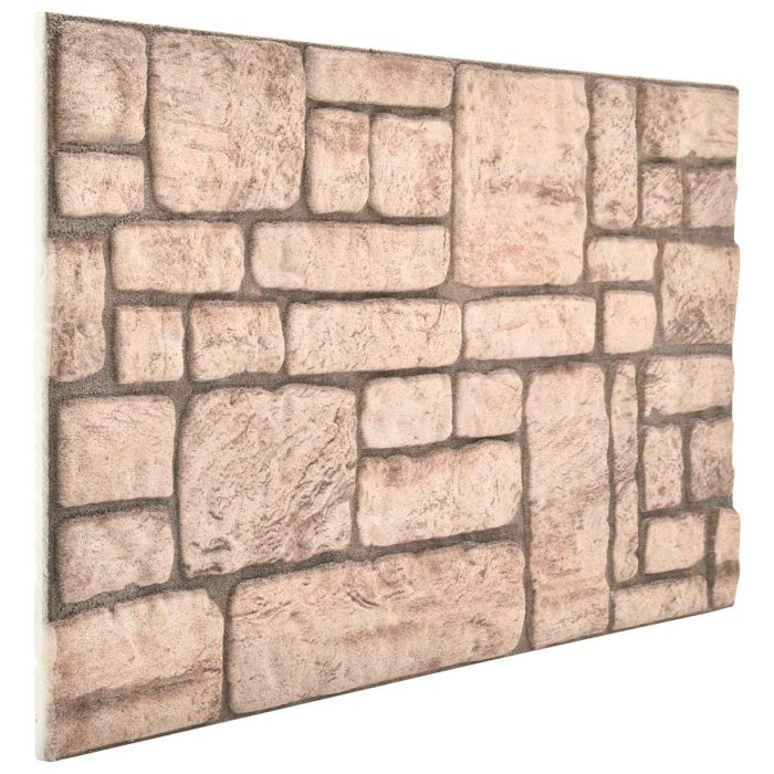 Novaro Fali panelek 10 db 100 x 50 cm Bézs EPS Hab - Image 3