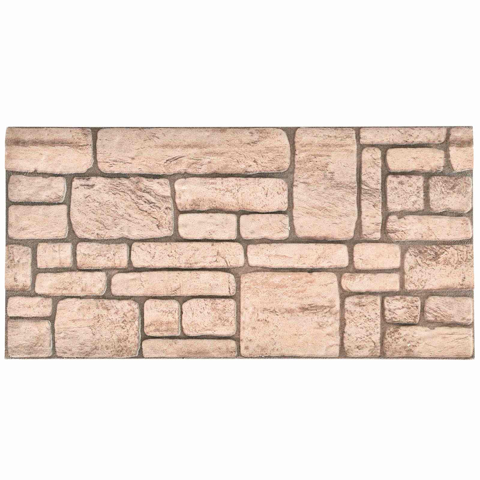 Novaro Fali panelek 10 db 100 x 50 cm Bézs EPS Hab