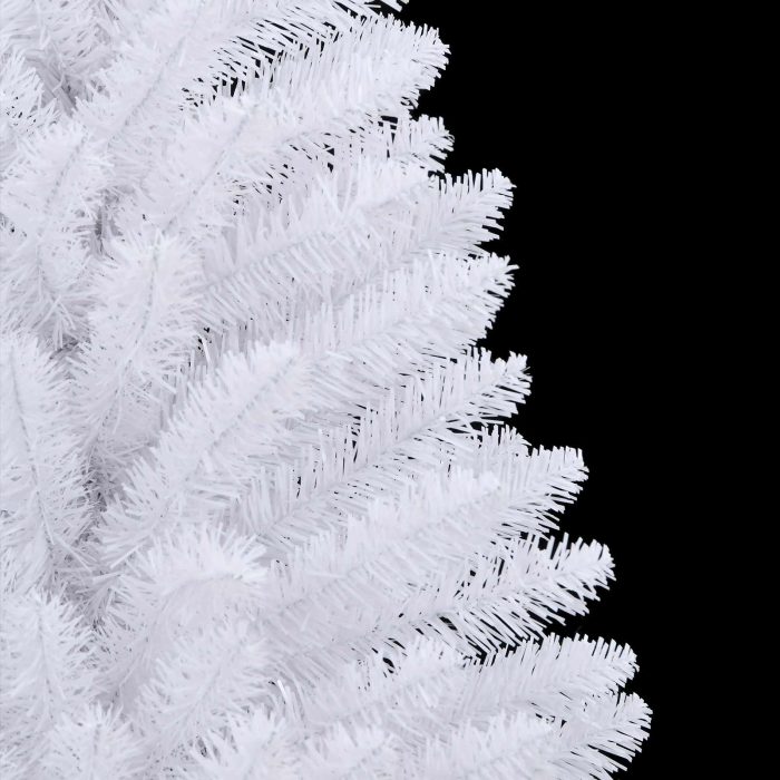 Novaro Mű karácsonyfa 150 LED PVC és Acél Fehér - Image 7