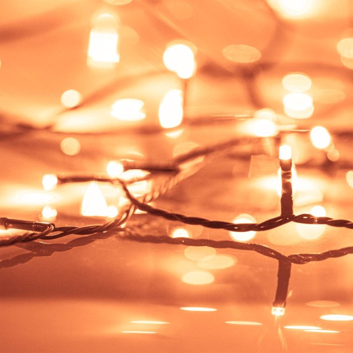 Novaro Mű karácsonyfa 150 LED PVC és Acél Fehér - Image 9
