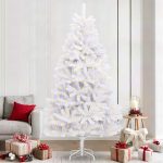 Novaro Mű karácsonyfa 300 LED PVC és Acél Fehér