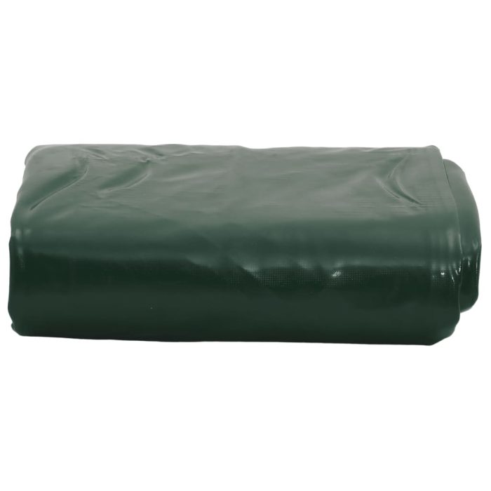 Novaro Ponyva 650g / m² Zöld 1 x 2,5 m Vászon PVC bevonattal - Image 2