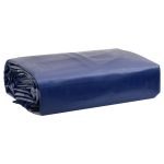 Novaro Ponyva 650g / m² Kék 4 x 6 m Vászon PVC bevonattal