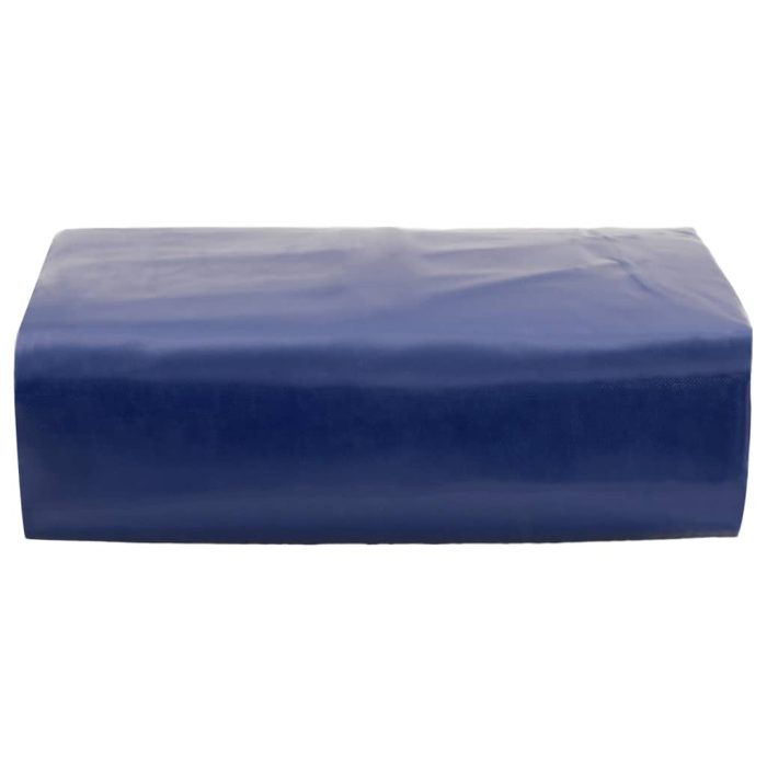 Novaro Ponyva 650g / m² Kék 4 x 6 m Vászon PVC bevonattal - Image 2