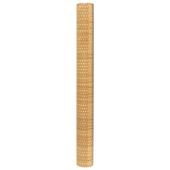 Novaro világosbarna polyrattan erkélyparaván 300 x 80 cm - Image 4