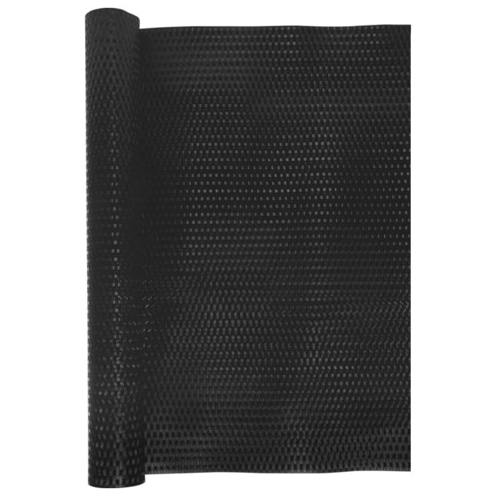 Novaro fekete polyrattan erkélyparaván 1000 x 80 cm - Image 3