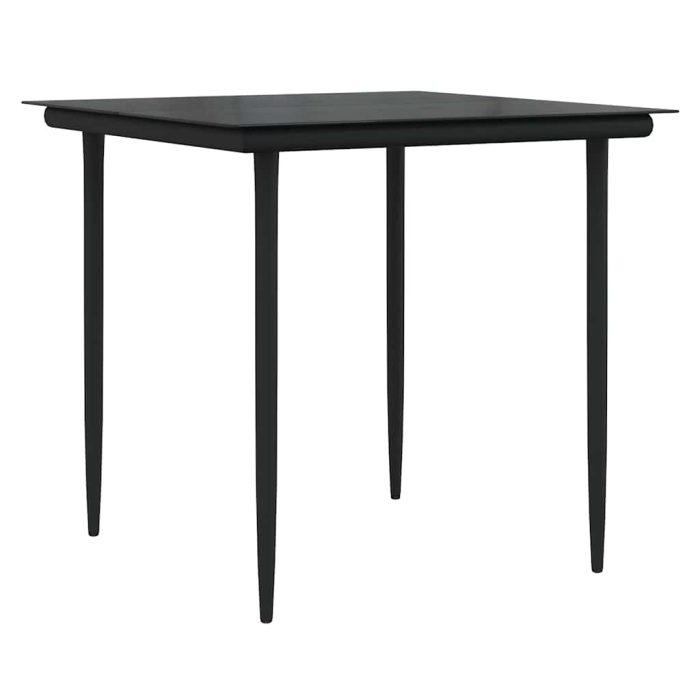 Novaro Kert étkező szett 3 db Szürke polirattan - Image 5