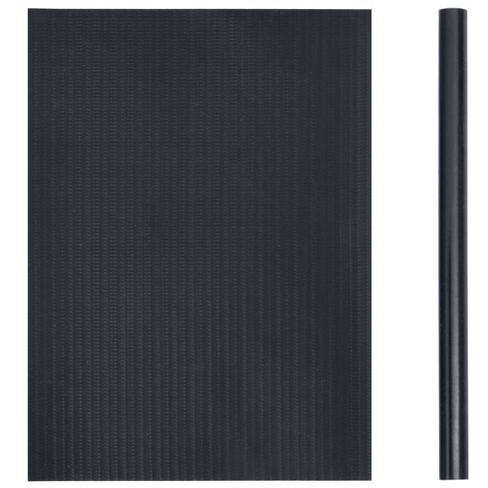 Novaro Kerti privacy képernyők 70 x 0,19 m PVC Sötétszürke - Image 4