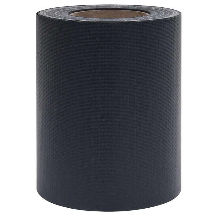 Novaro Kerti privacy képernyők 70 x 0,19 m PVC Sötétszürke - Image 5