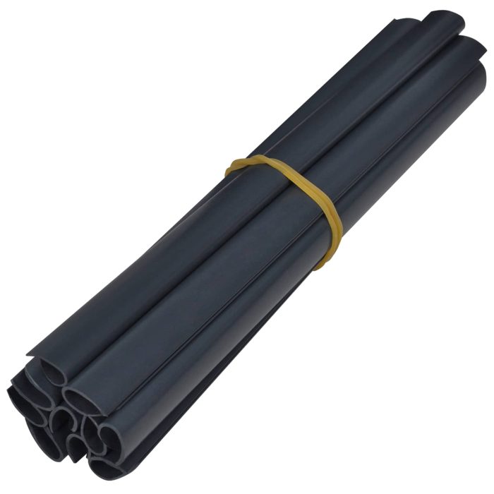 Novaro Kerti privacy képernyők 70 x 0,19 m PVC Sötétszürke - Image 6