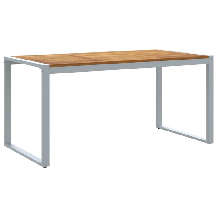 Novaro Kert étkező szett 7 db Szürke Tömör Akácfa - Image 5