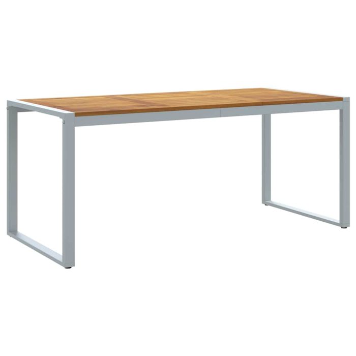 Novaro Kert étkező szett 7 db Szürke Tömör Akácfa - Image 5
