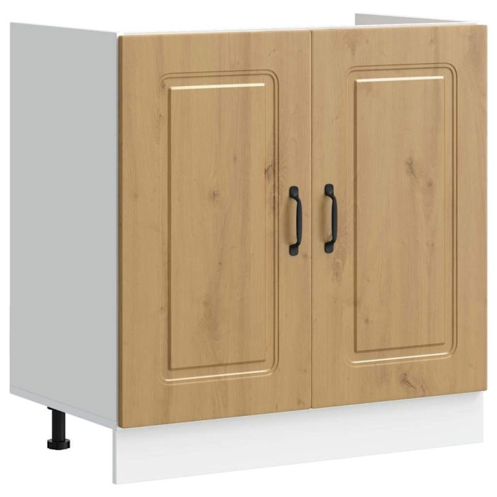 Novaro Konyhaszekrény Kalmar Artisan tölgy 80 x 46 x 81,5 cm - Image 4