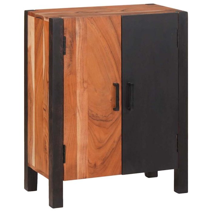 Novaro Széf 3 db Barna 55 x 30 x 75 cm Tömör Akácfa - Image 3