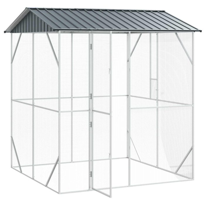 Novaro Madár kalitka Antracitszürke 215 x 208 x 247 cm - Image 2