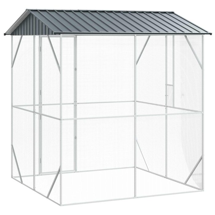 Novaro Madár kalitka Antracitszürke 215 x 208 x 247 cm - Image 5