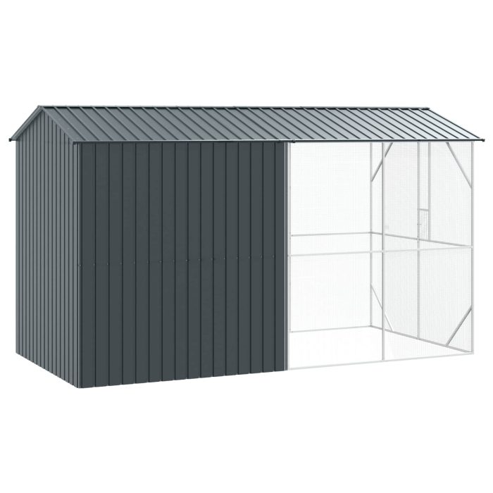 Novaro Madár kalitka Antracit 430 x 208 x 247 cm Horganyzott acél - Image 6