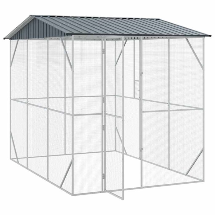 Novaro Madár kalitka Antracitszürke 227 x 310 x 247 cm - Image 4