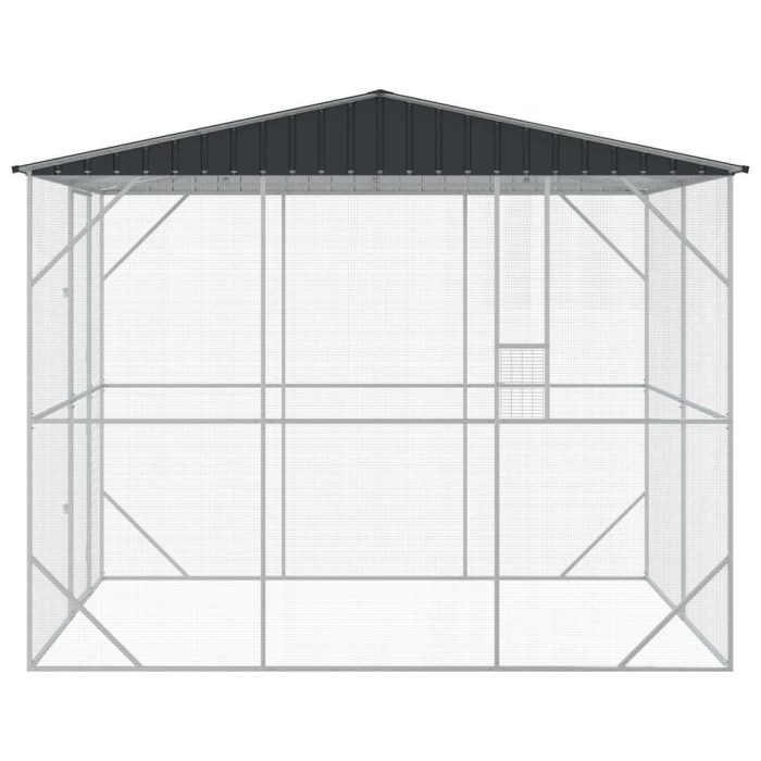 Novaro Madár kalitka Antracitszürke 227 x 310 x 247 cm - Image 7
